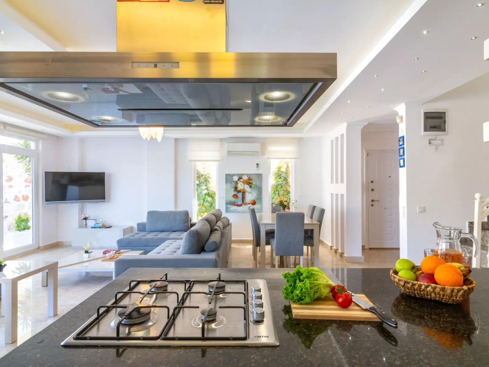 Villa Bluewhite-Binnen