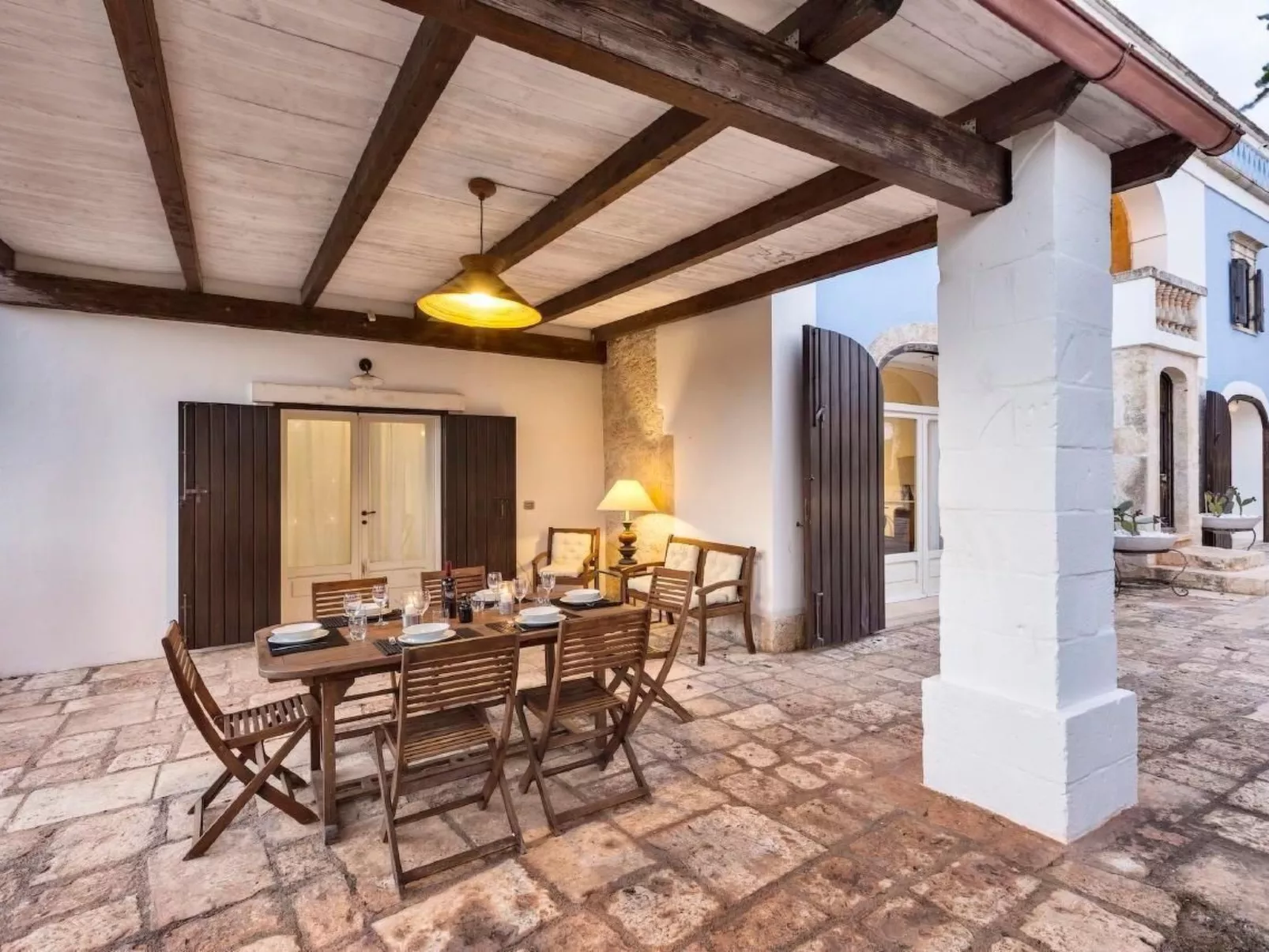 Casa Blu, alte Villa mit privatem Pool und Spa-Buiten