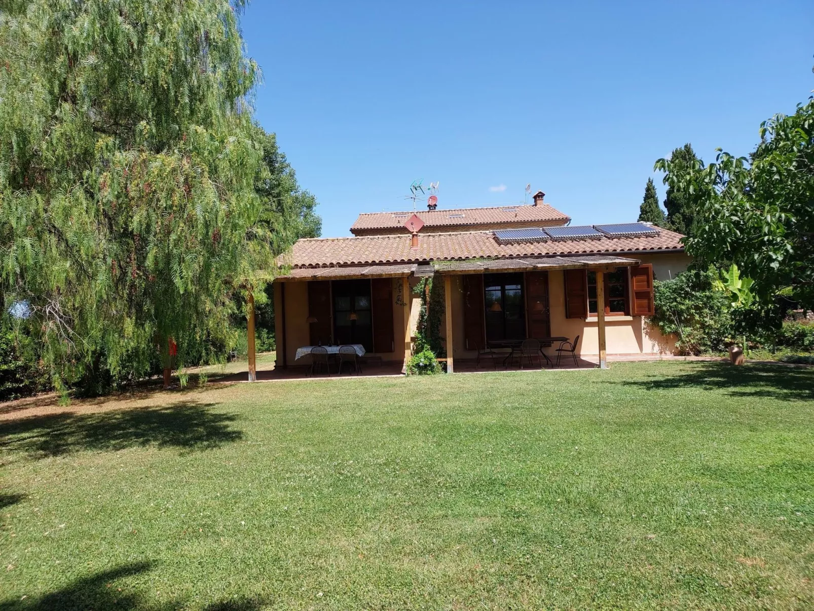 Melo Noce' Wohnung mit Gemeinschaftspool-Buiten