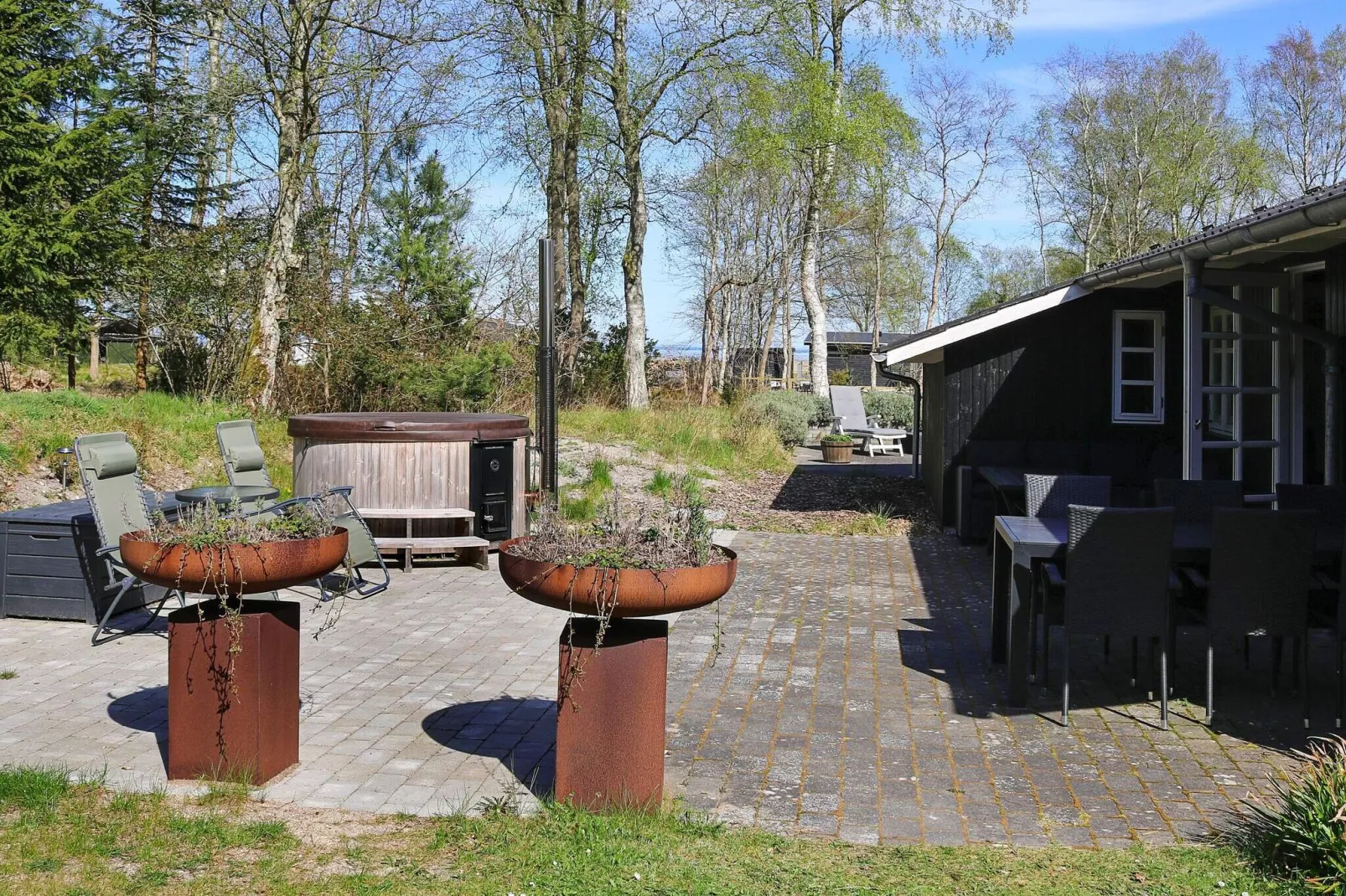 Fijn vakantiehuis in Hadsund nabij de zee