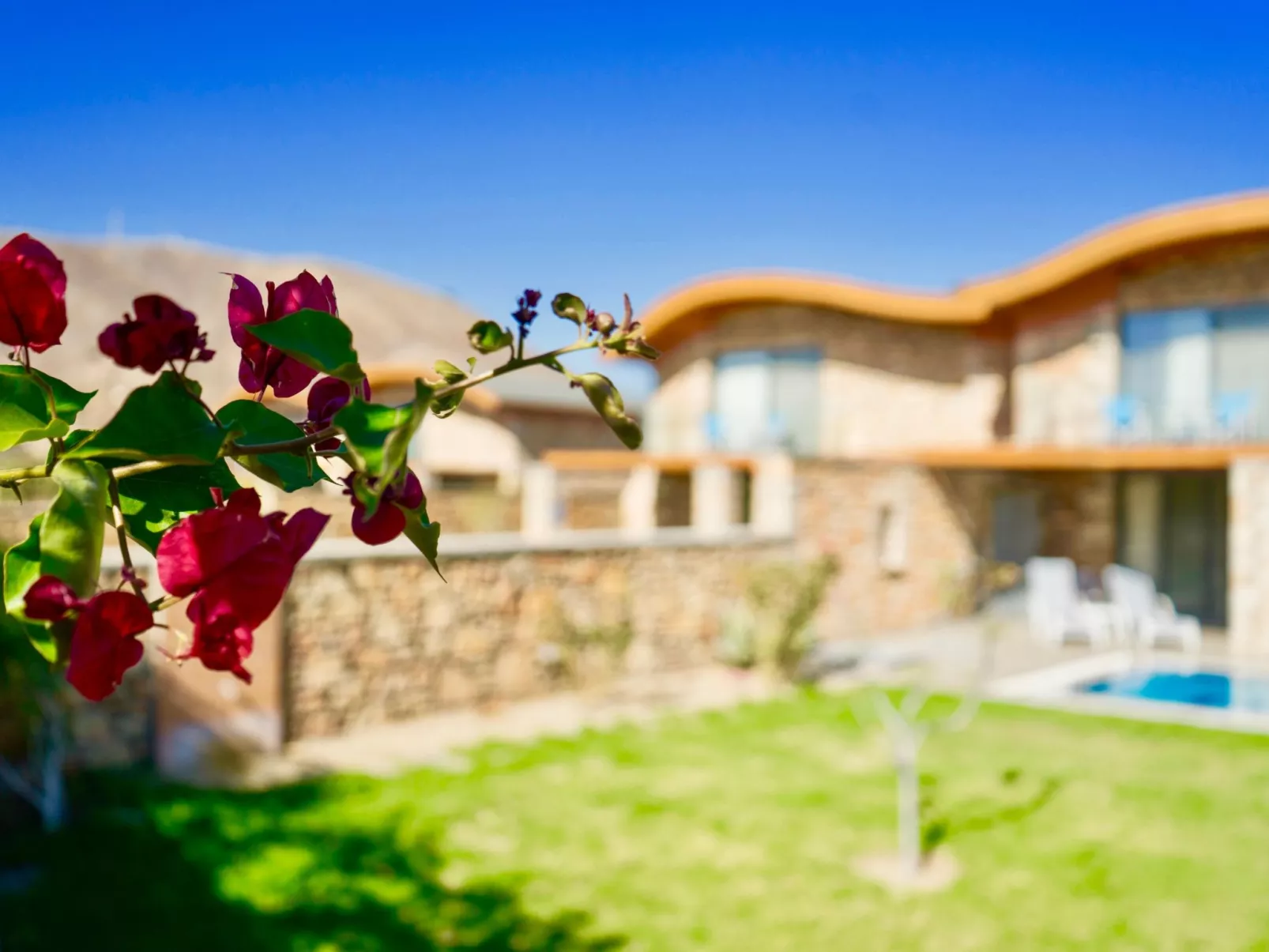 Mit Garten, Grill und Terrasse-Buiten