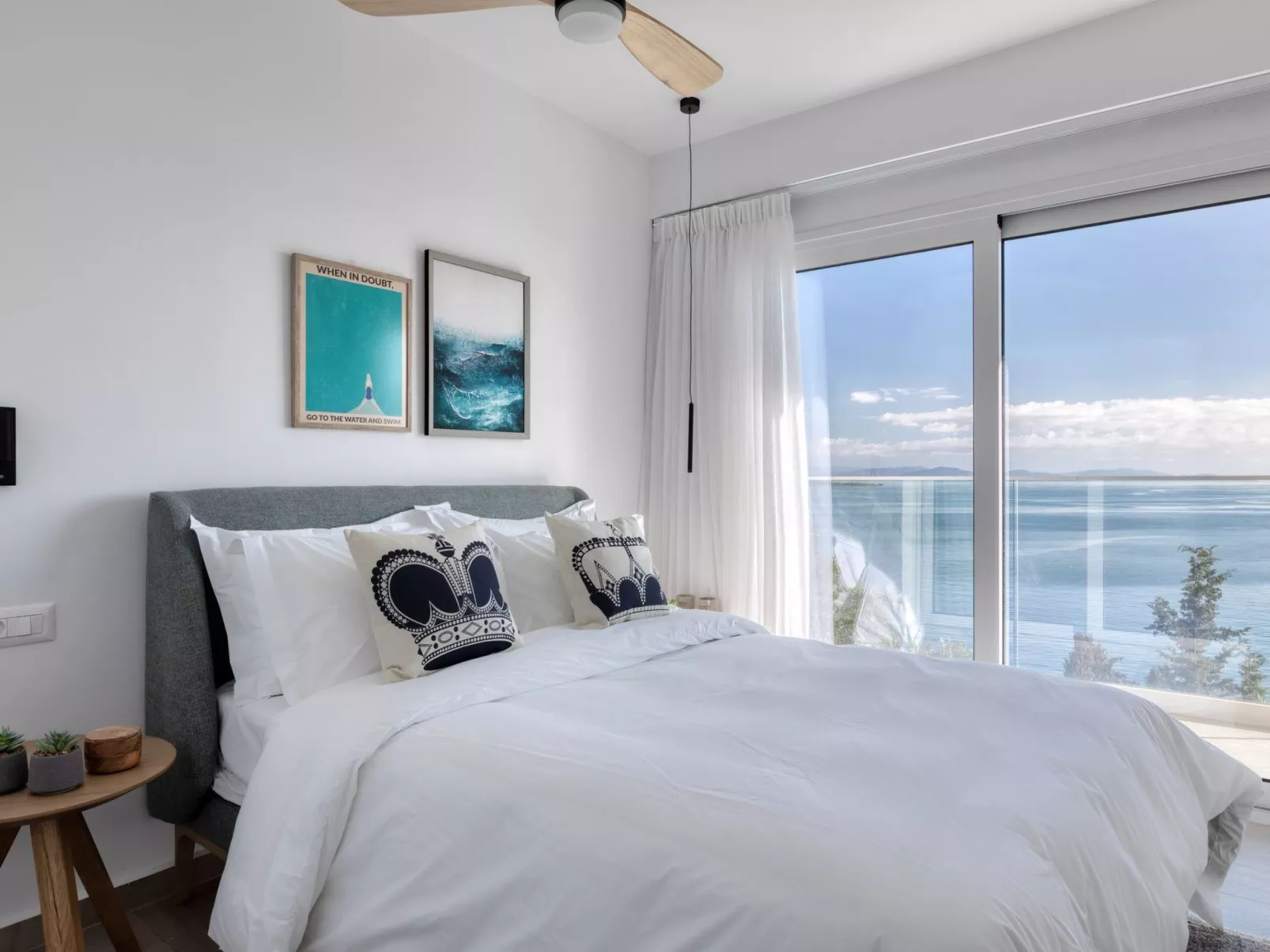 Luxuriöse Wohnung mit Meerblick Stoa Serenity-Binnen