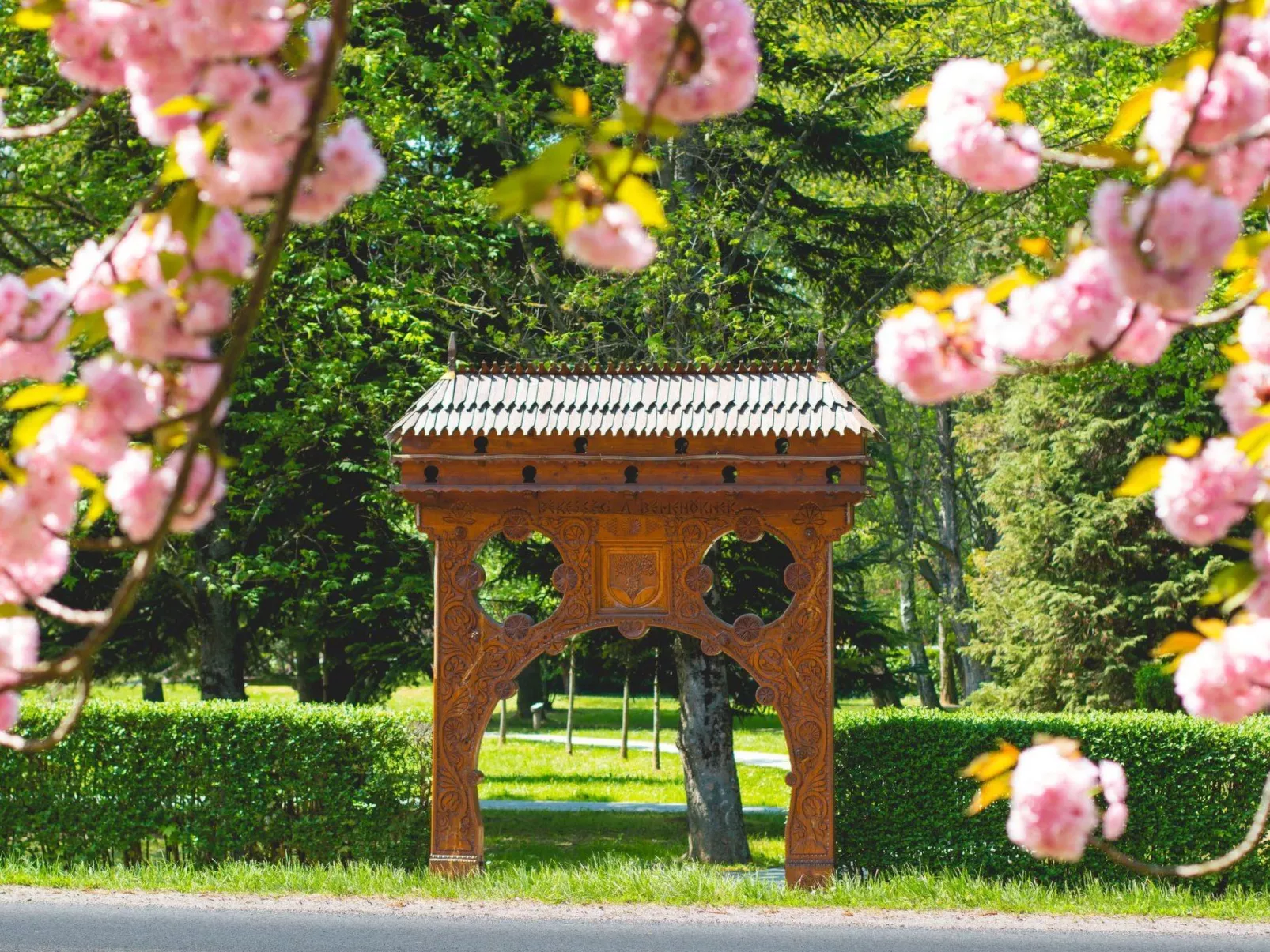 Bequem eingerichtete Wohnung mit großem Garten-Buiten