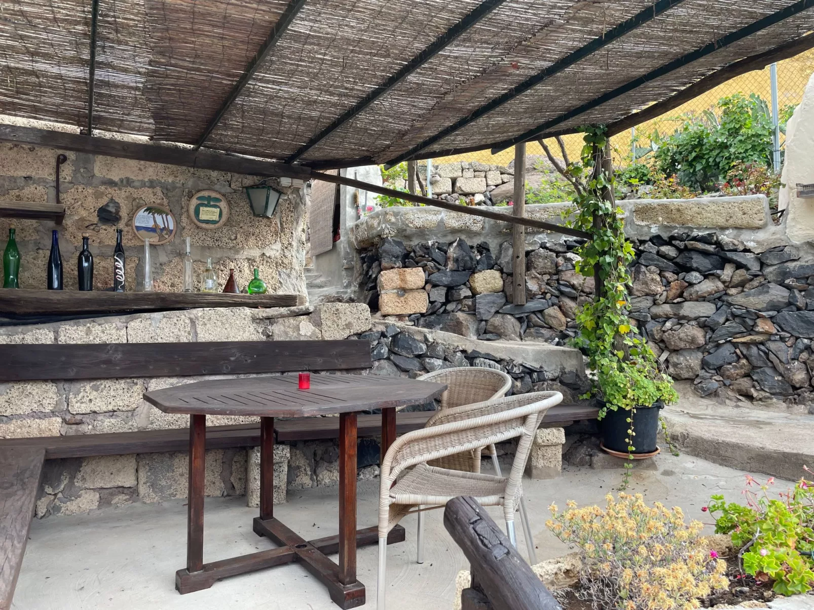 La Casita mit gemeinschaftlichem Wellnessbereich-Buiten