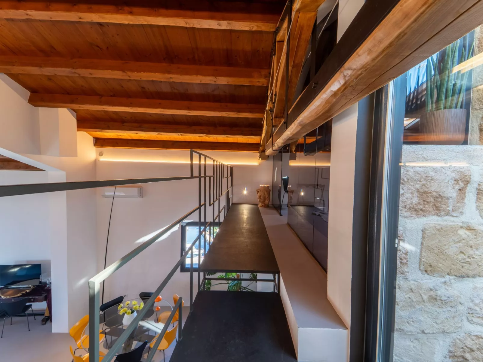 Luxuriöse Flucht mit Meerblick-Binnen