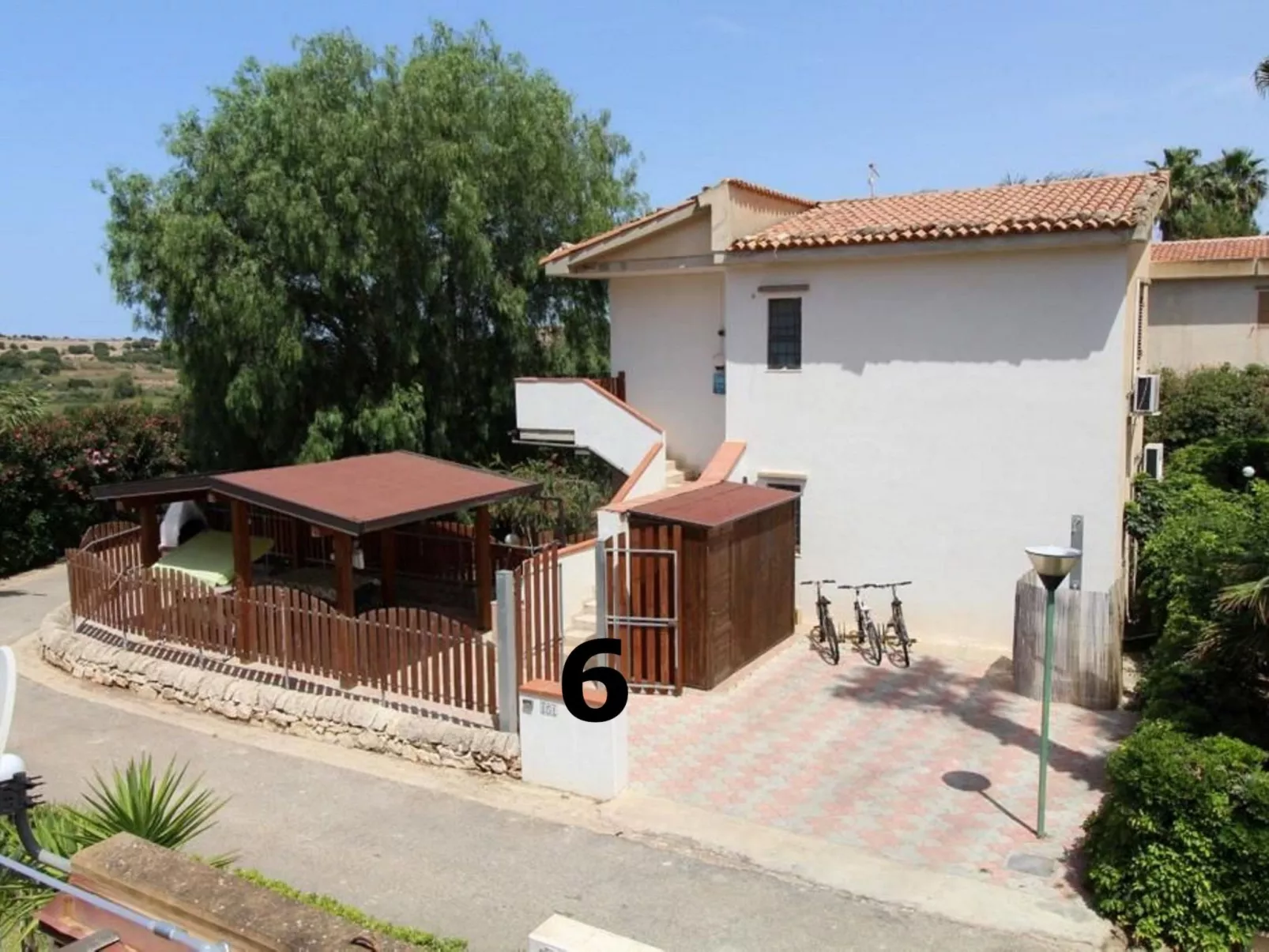 Wohnung "Kastalia4" mit Pool - Buiten