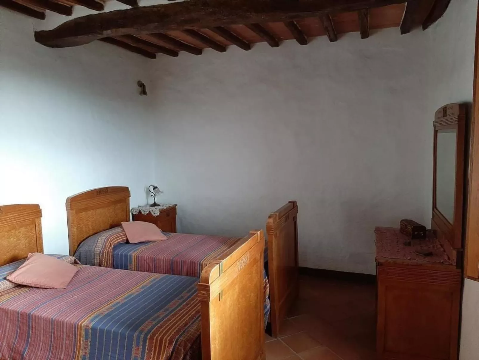 Casa Mulinello, Blick auf das Tal von Montepulciano-Binnen