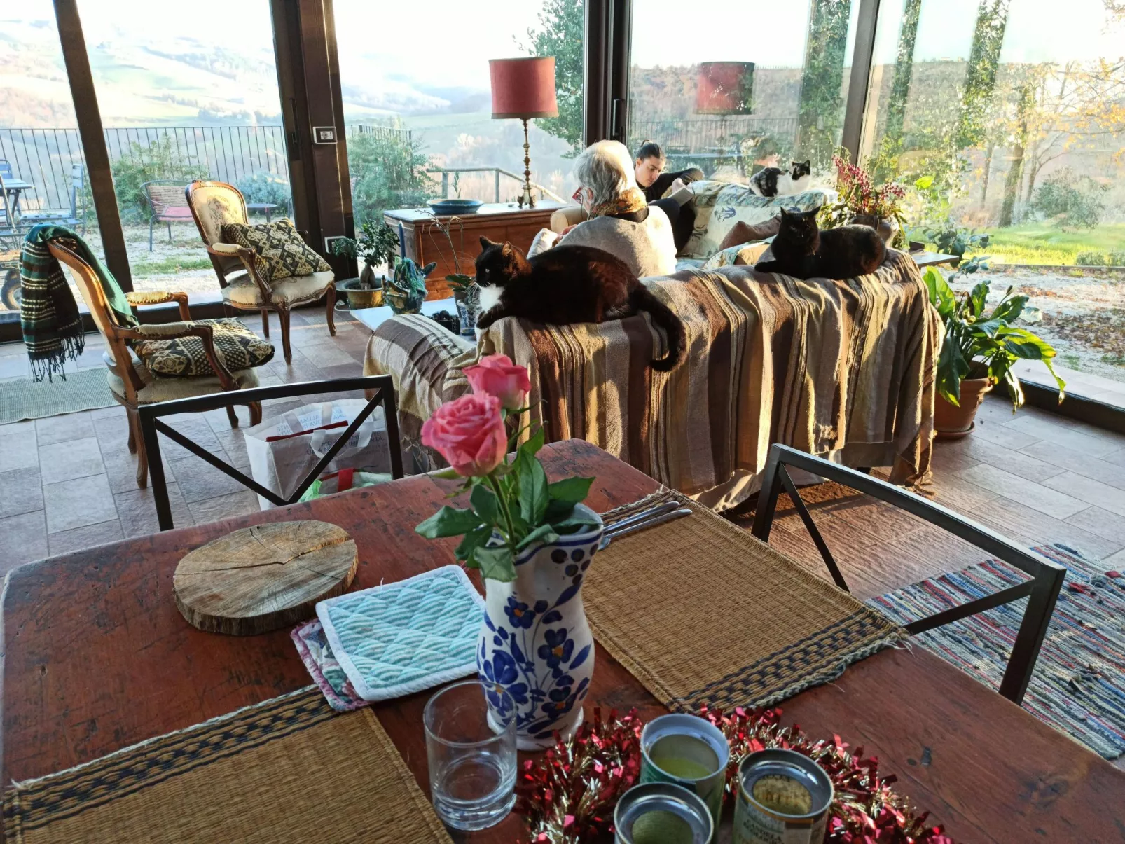 Il Mandorlo für 8 Personen-Binnen