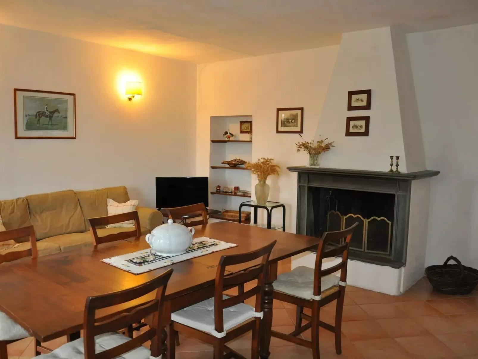 In Acquapendente mit Großem Garten