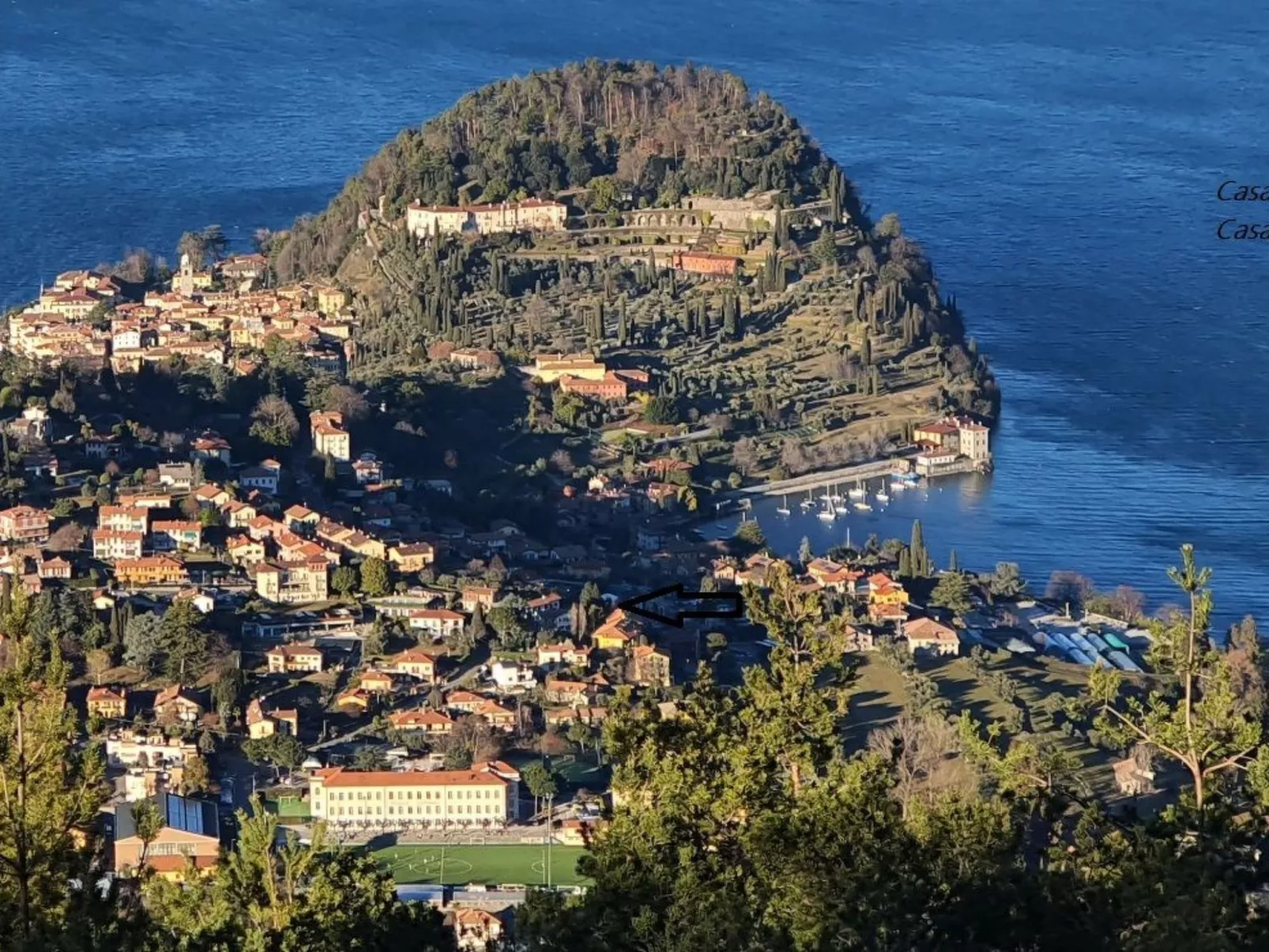 CasaKatty Zwei-Zimmer-Wohnung mit Balkon mit Seeblick-Buiten