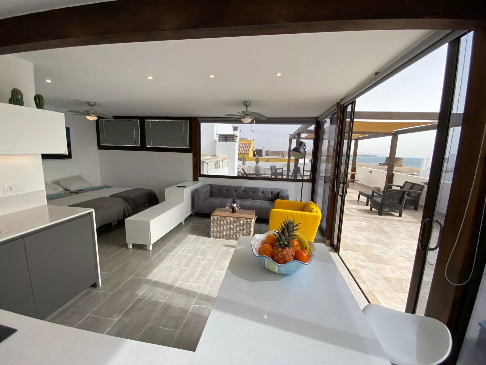 Cotillo Sunshine Penthouse mit Meerblick-Binnen