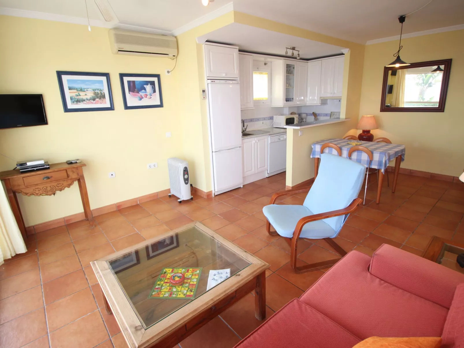 Mit Blick auf das Wasser