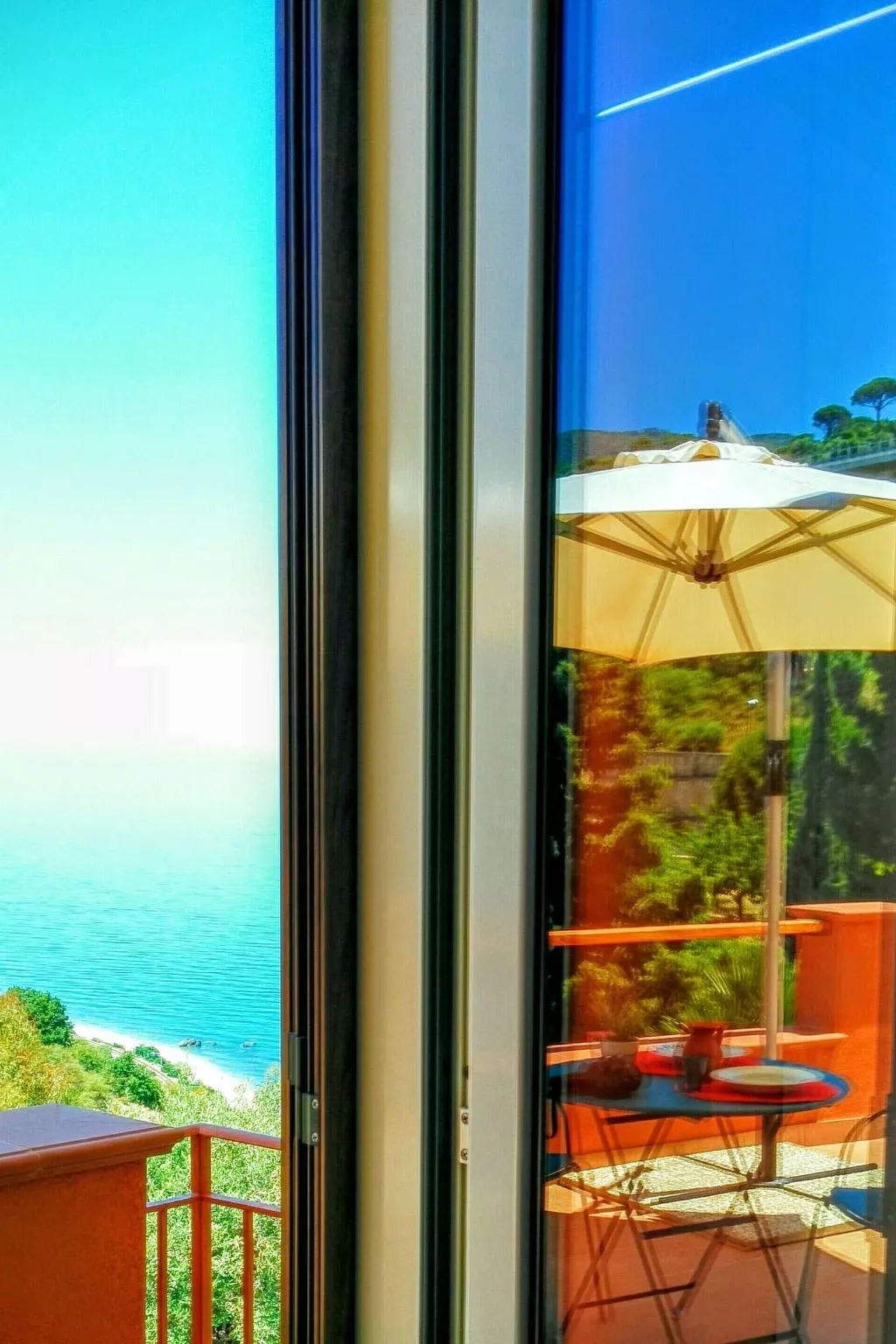 Terramare' Wohnung mit Wasserblick-Buiten