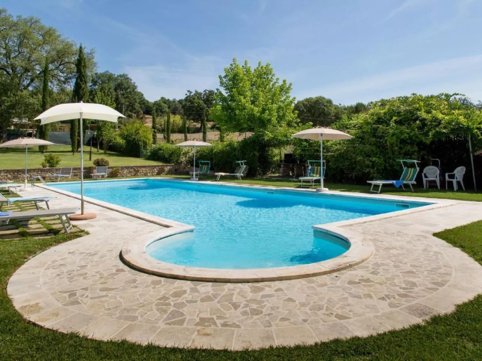 Villa Ferraguzzo in der Toskana mit Pool, Klimaa