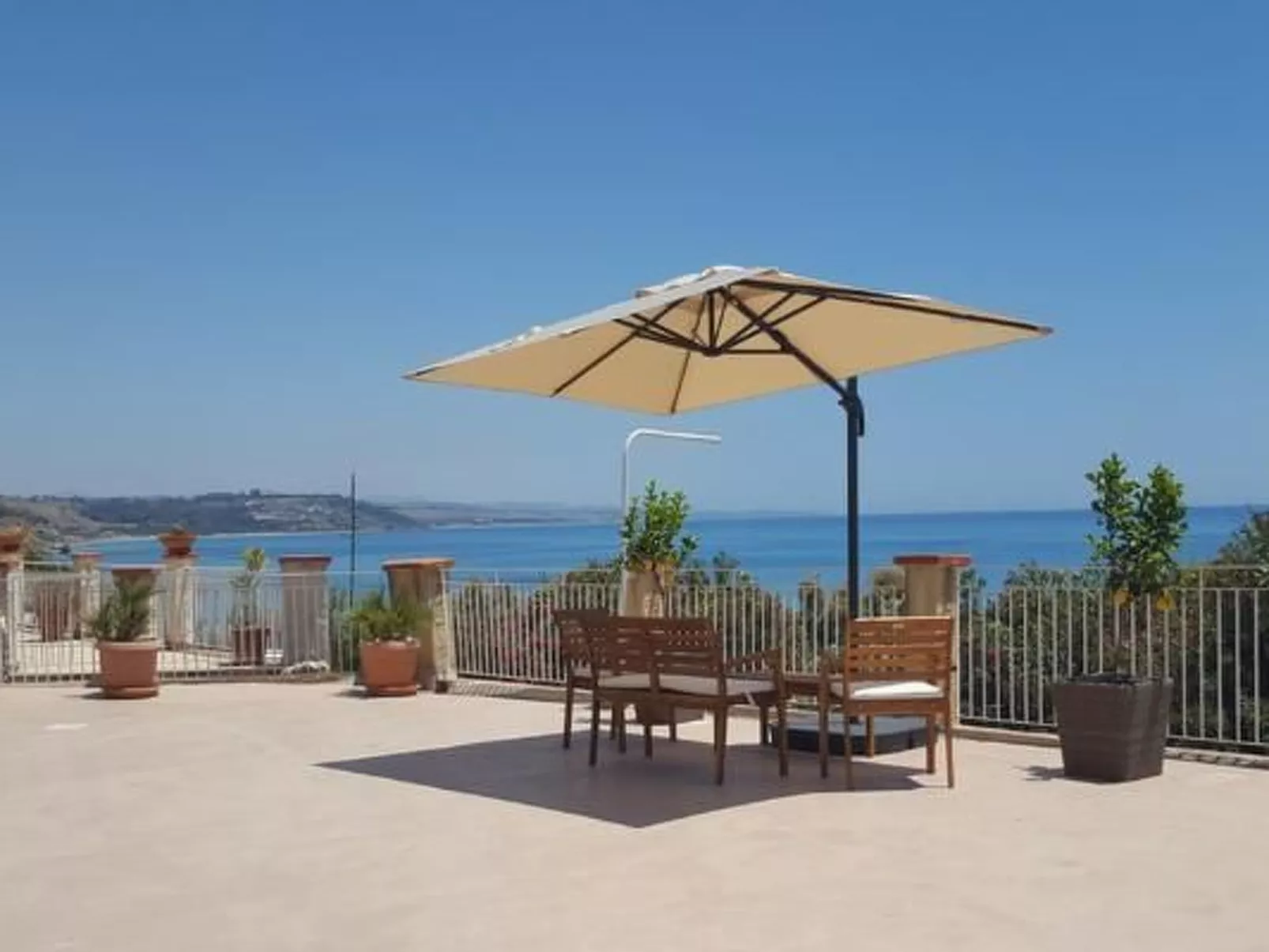 Appartement in Sciacca mit Terrasse und Grill und Meerblick