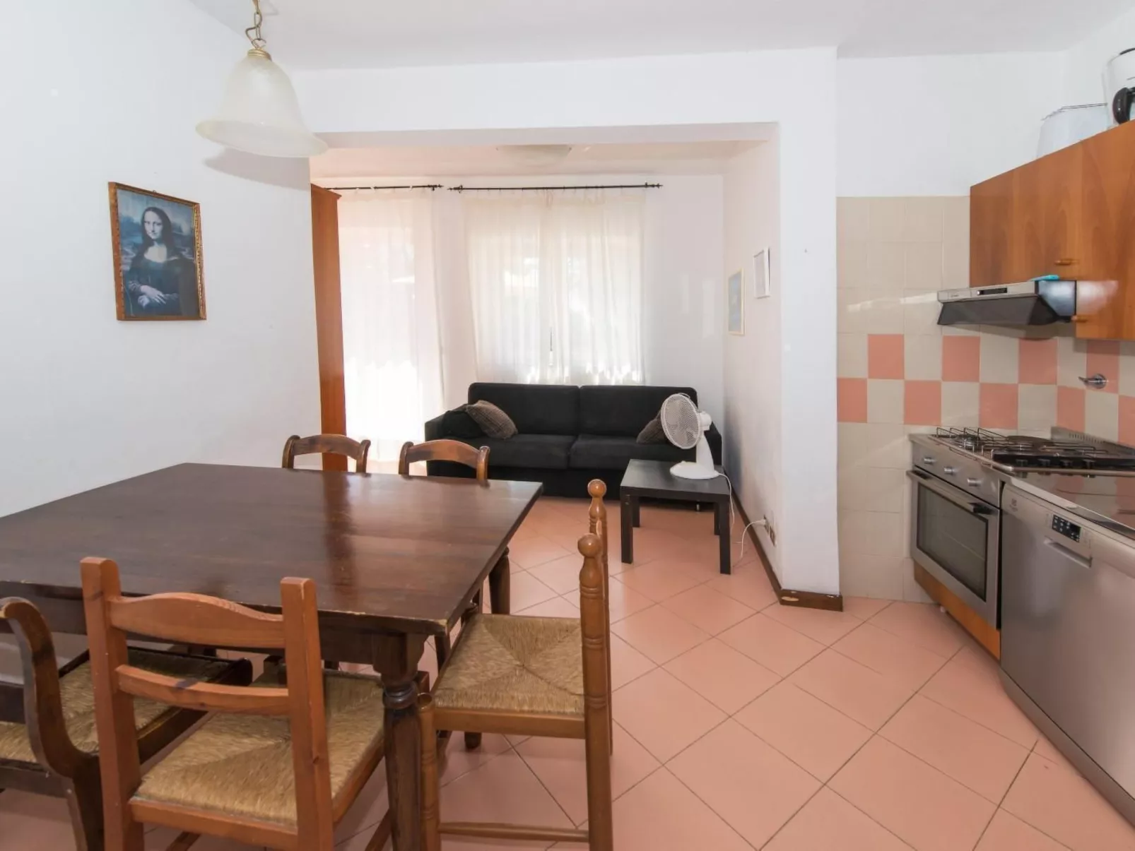 Wohnung mit Terrasse und Panoramablick-Binnen