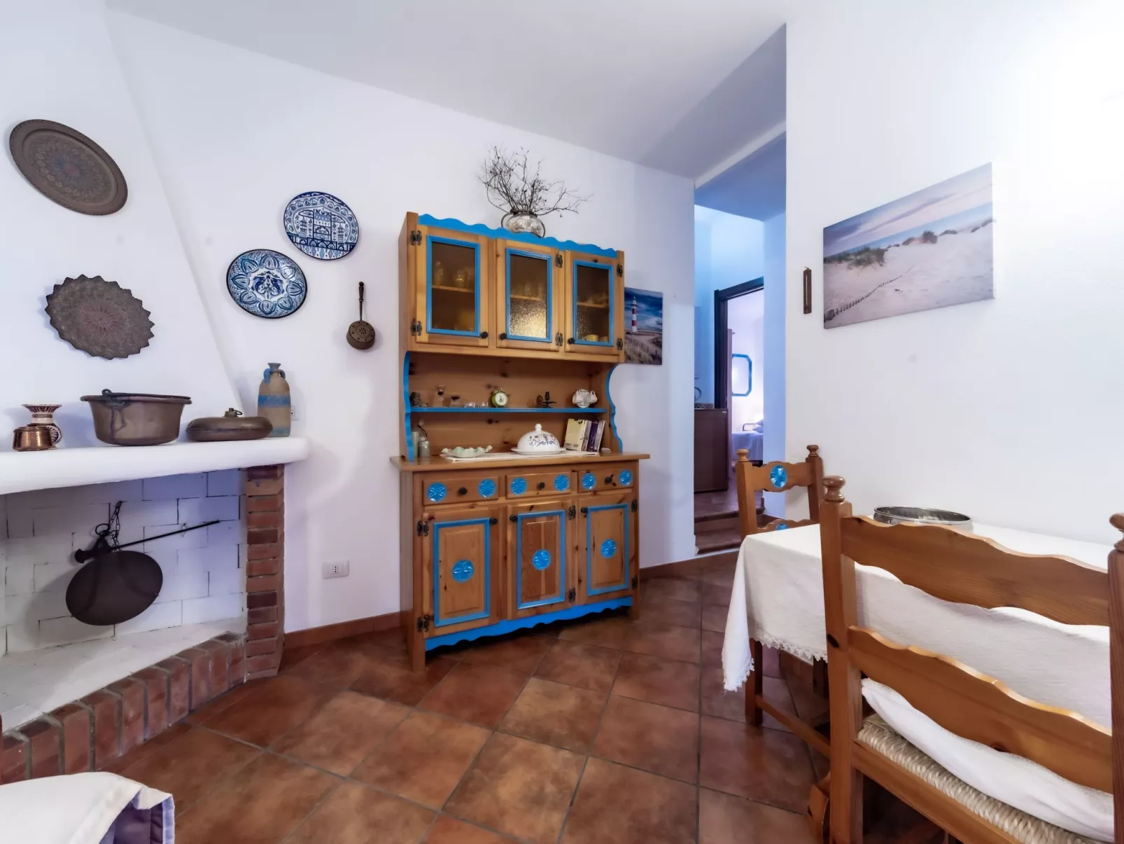 Haus in Costa Rei mit Terrasse, Garten und Grill-Binnen