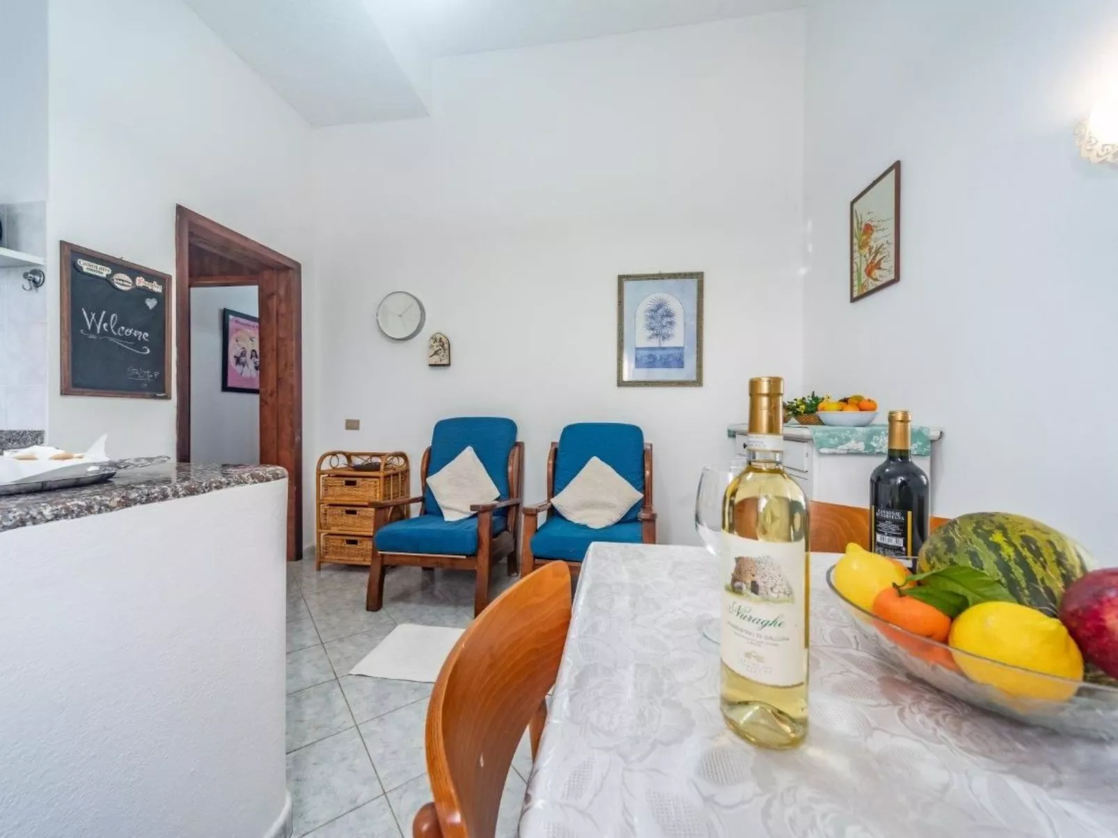 Wohnung in Villa am Meer und mit Meerblick-Binnen