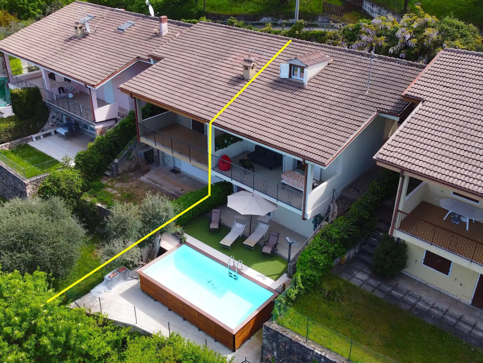 Privater Pool und herrlicher Seeblick-Binnen