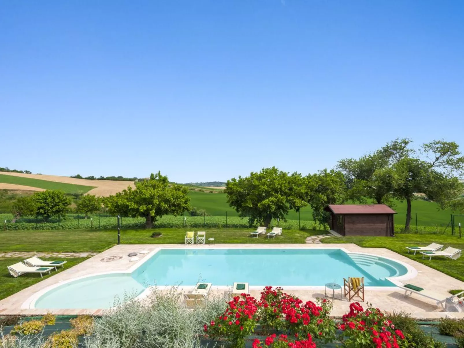Villa i Gelsi Marche Urlaub, privater Pool-Image-tags.info