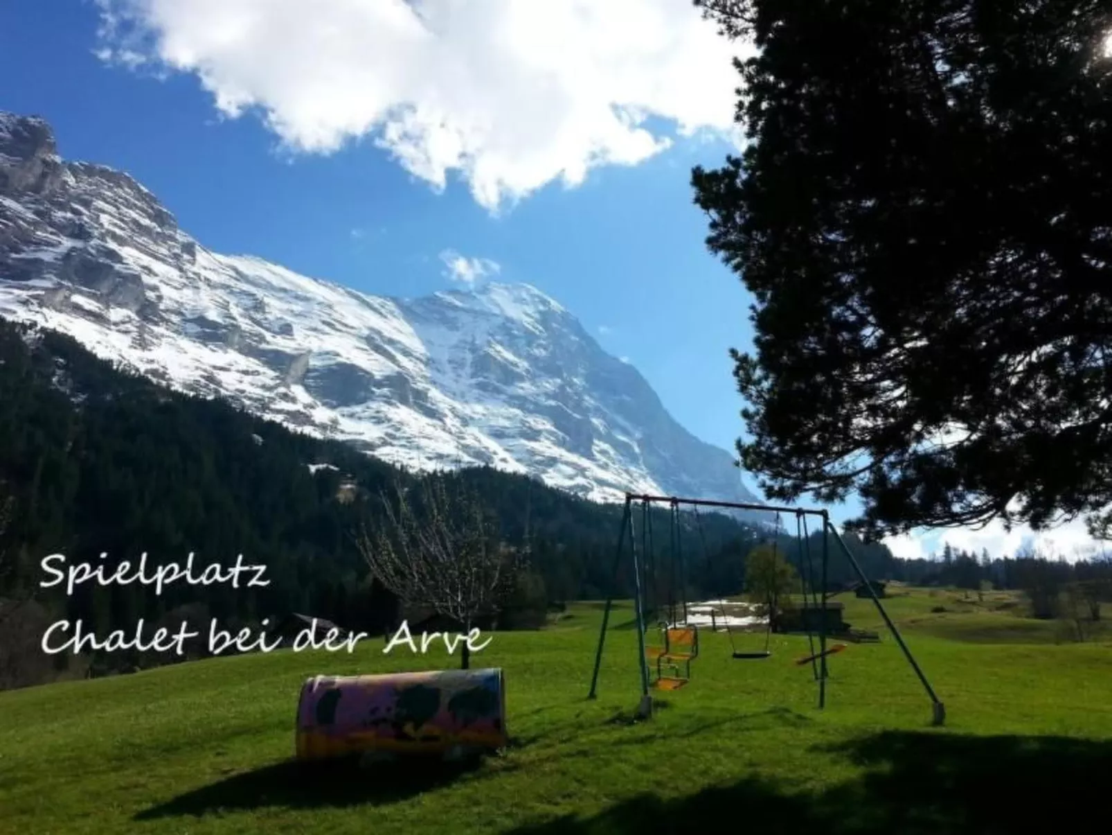 Bei der Arve 4 Bett Wohnung-Buiten