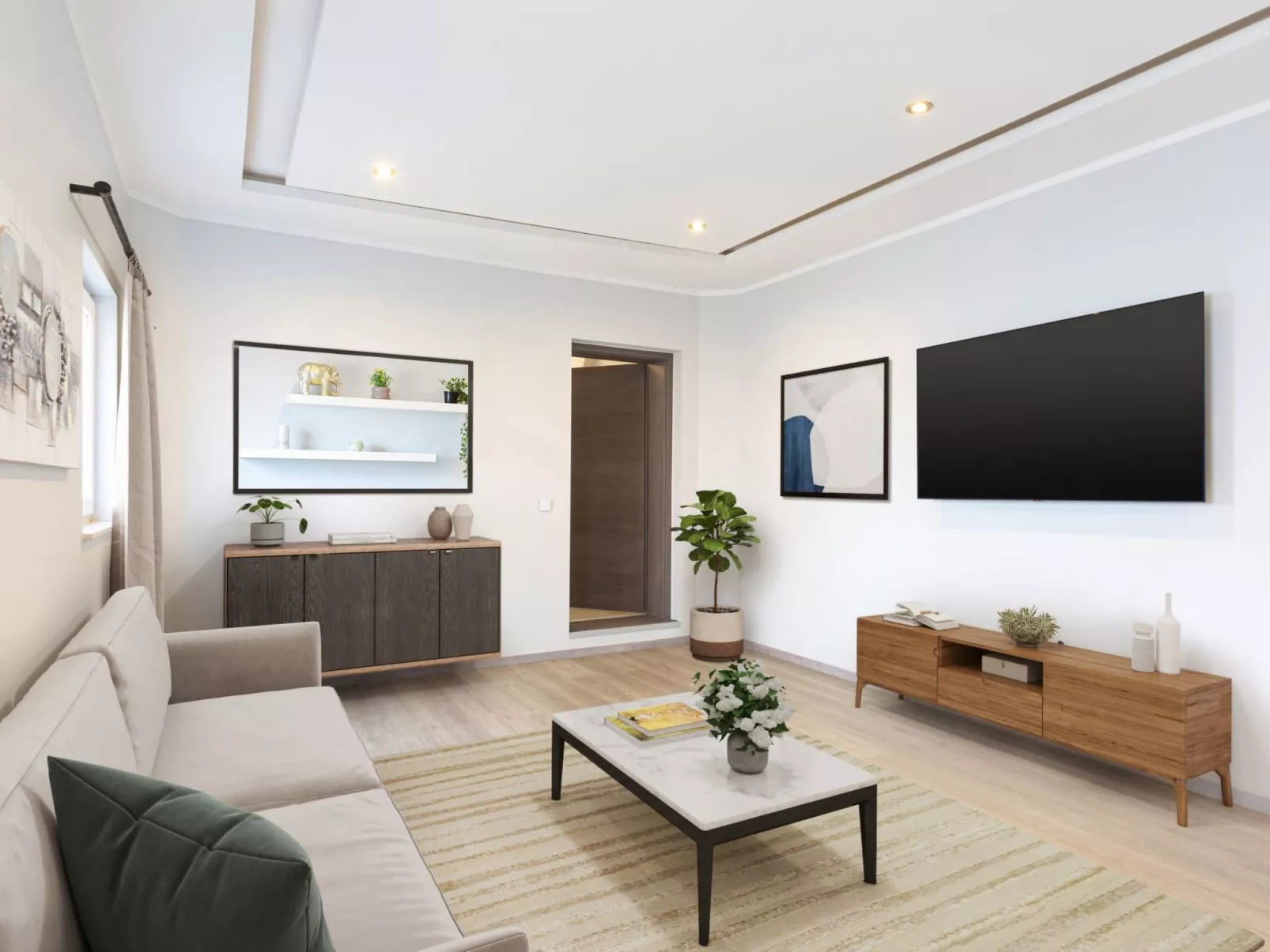 2-Schlafzimmer-Wohnung mit gemeinsamem Schwimmbad-Binnen