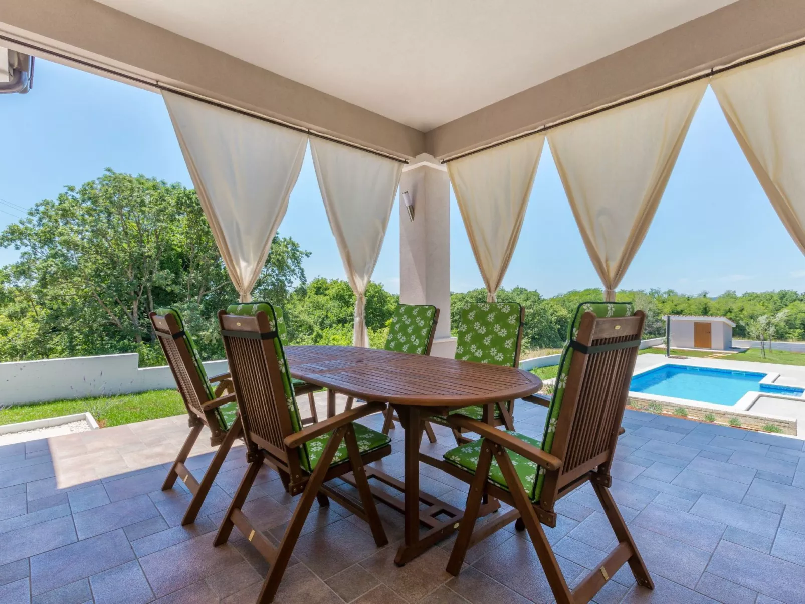 Villa "Tara" mit privatem Pool-Buiten