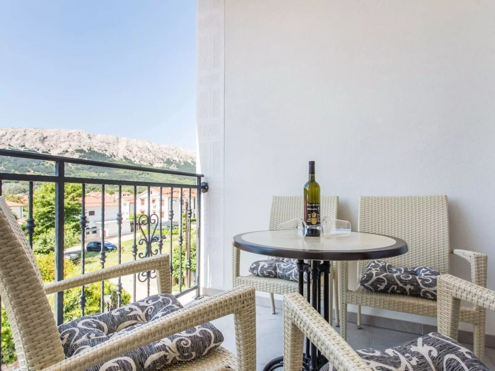 Tolle Wohnung in Baška mit Eigenem Balkon