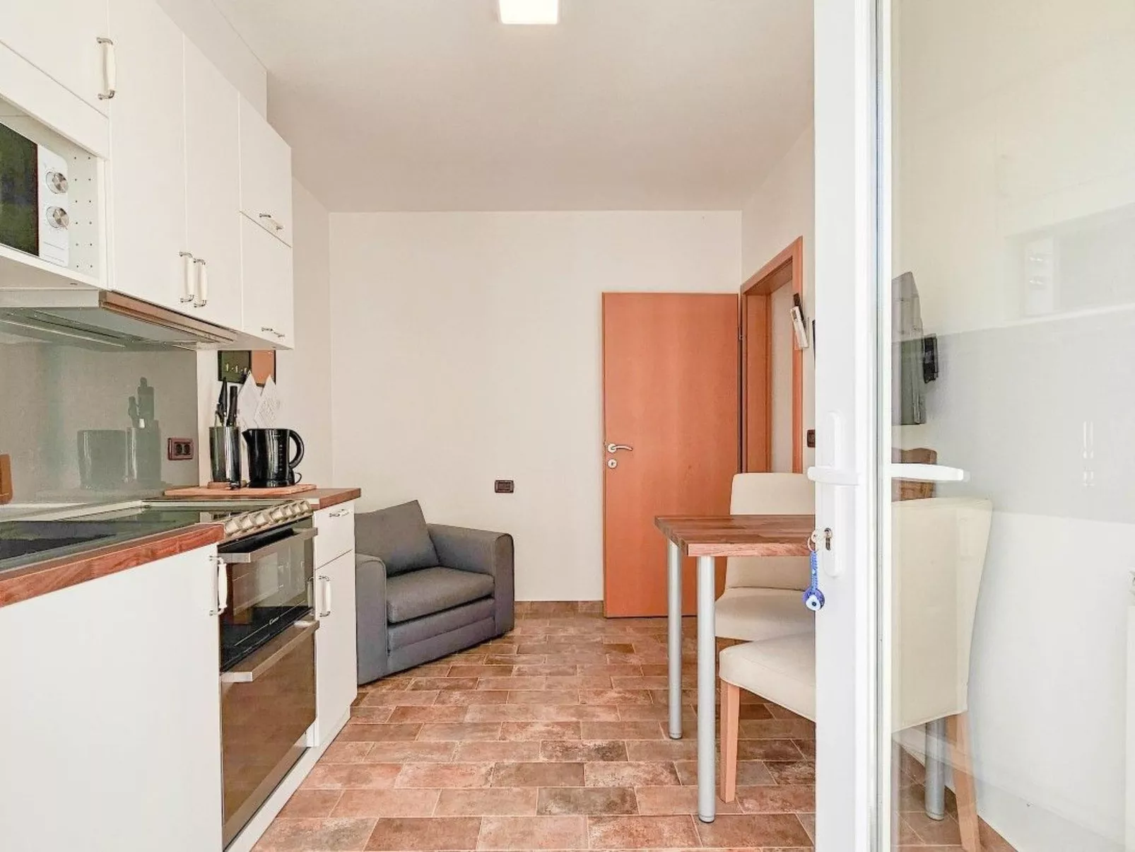 Apartment mit Klimaanlage für 2 Personen