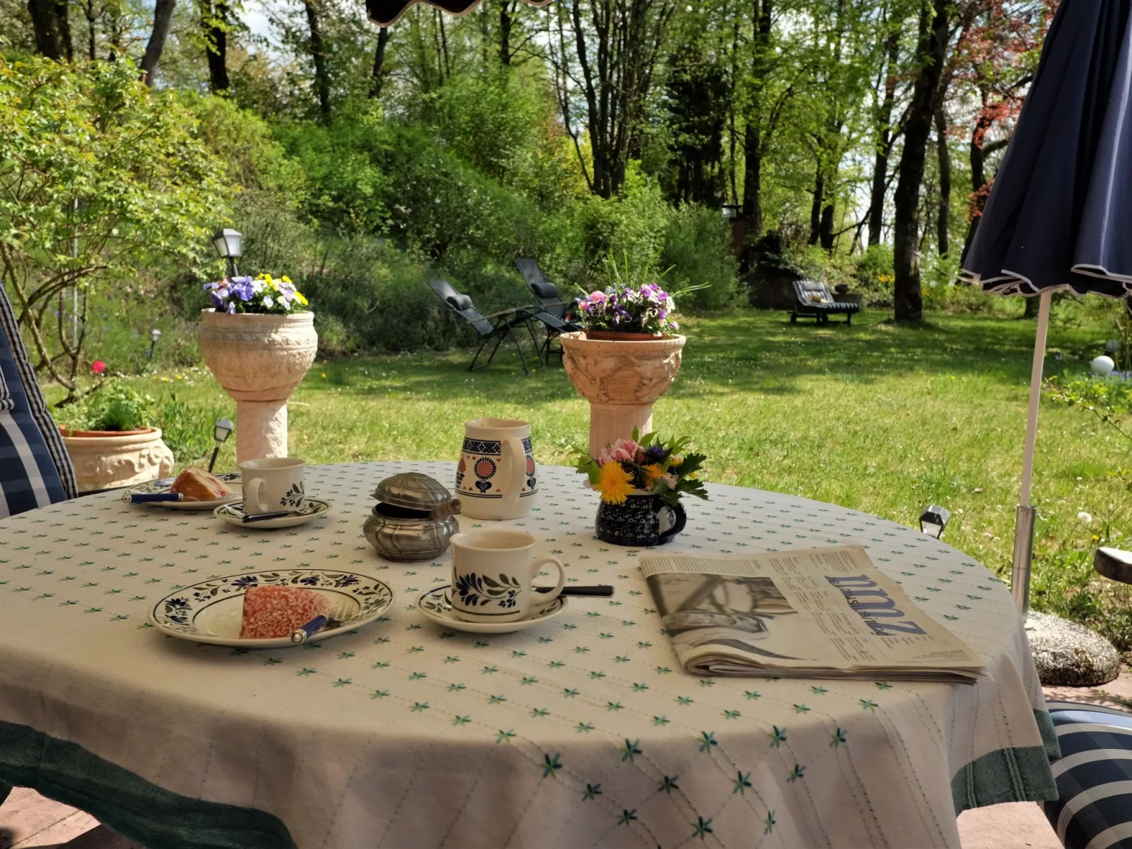 Mit einer umwerfenden Panoramaaussicht-Buiten