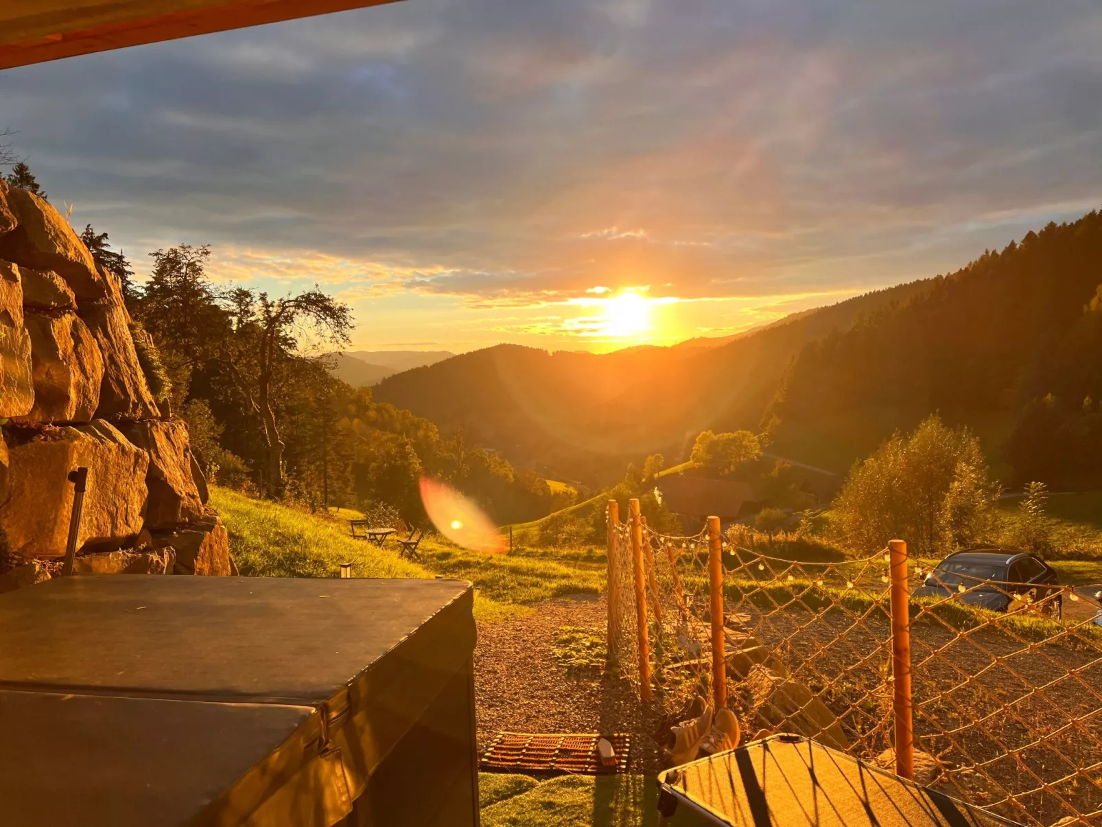 FeWo mit Whirlpool und Infrarotsauna-Buiten