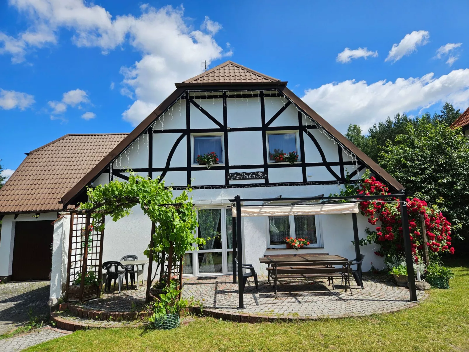 Fachwerkhaus "Paula" mit Blick auf das Wasser