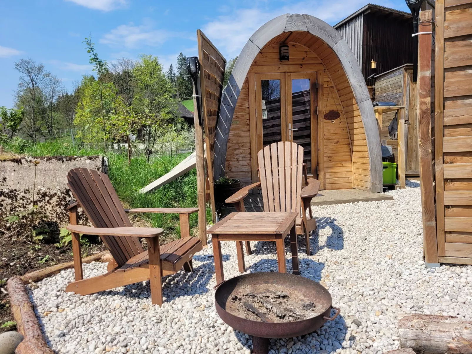 Fichtel-Pod gegen Aufpreis mit Sauna oder Hot Tub