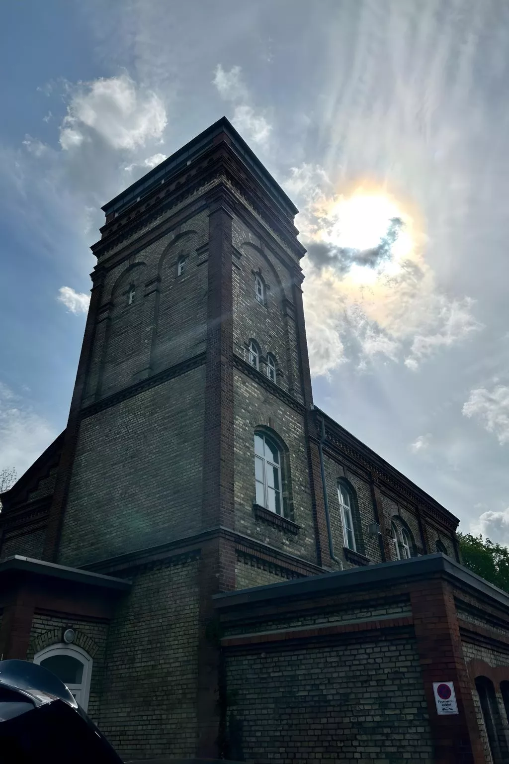 Wohnen im Turm-Buiten