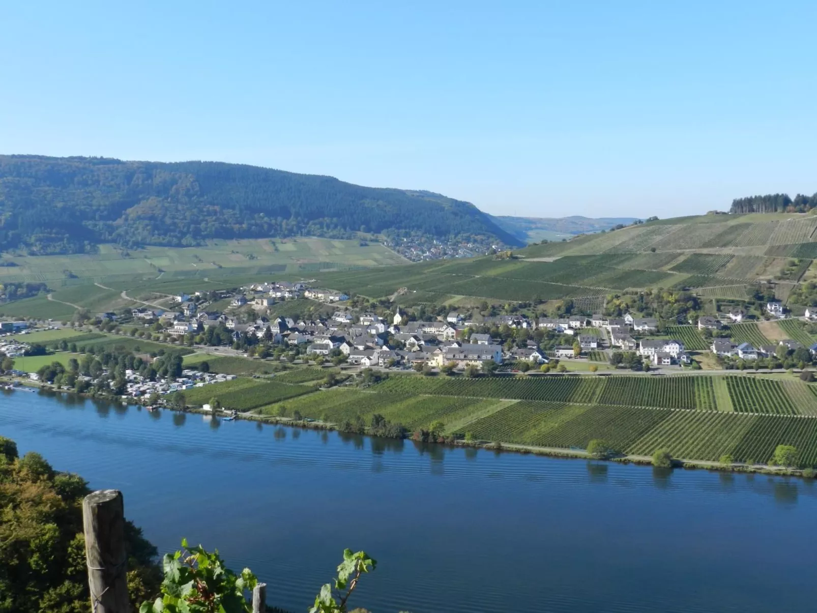 Schöne Ferienwohnung mit Terrasse und Moselblick