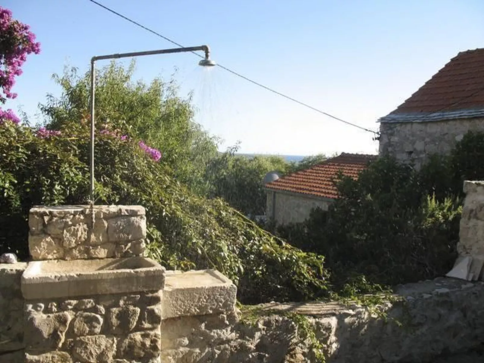Wohnung in Zavala mit schönem Garten-Buiten