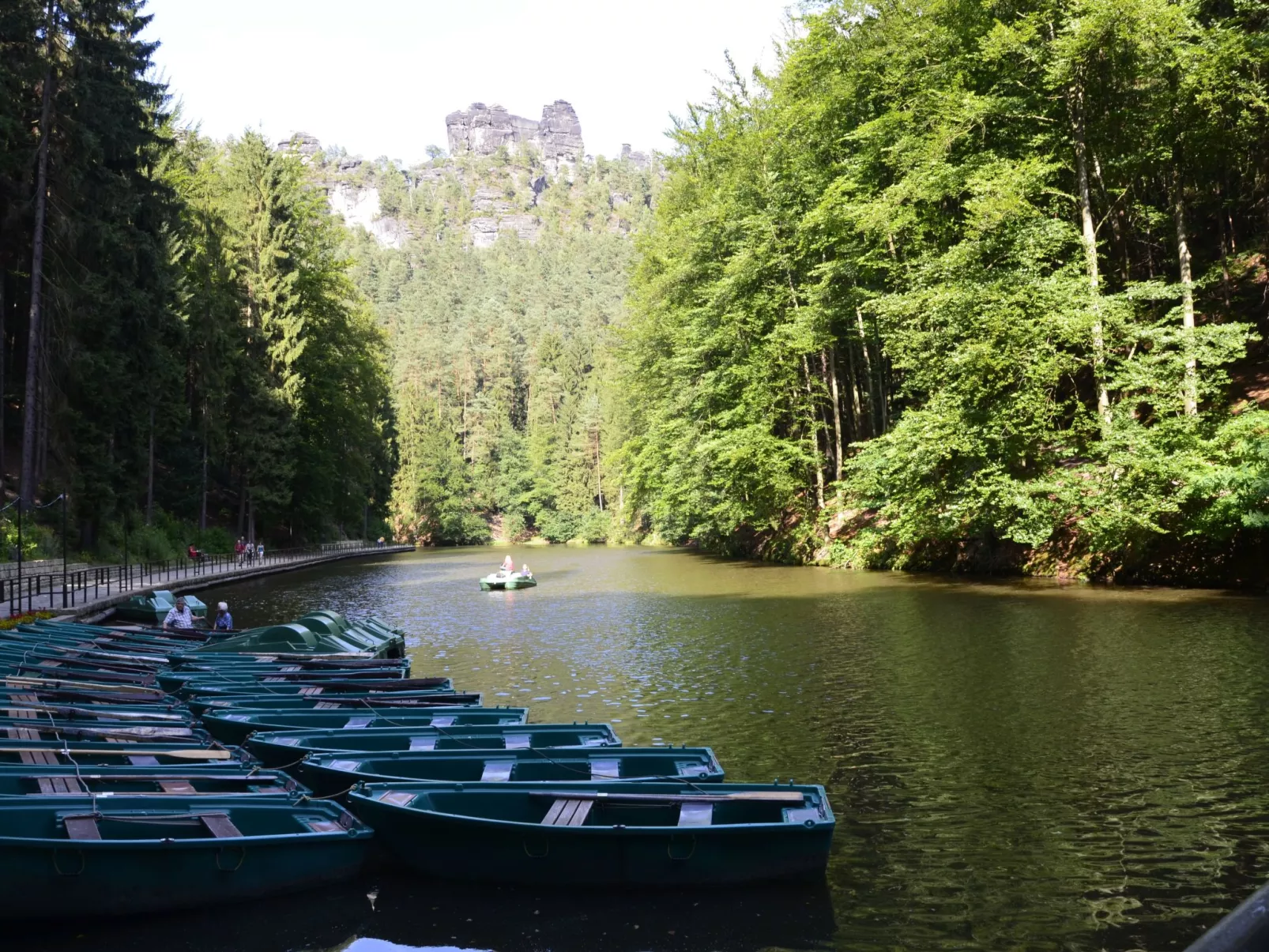 Panoramablick in Königstein-Buiten