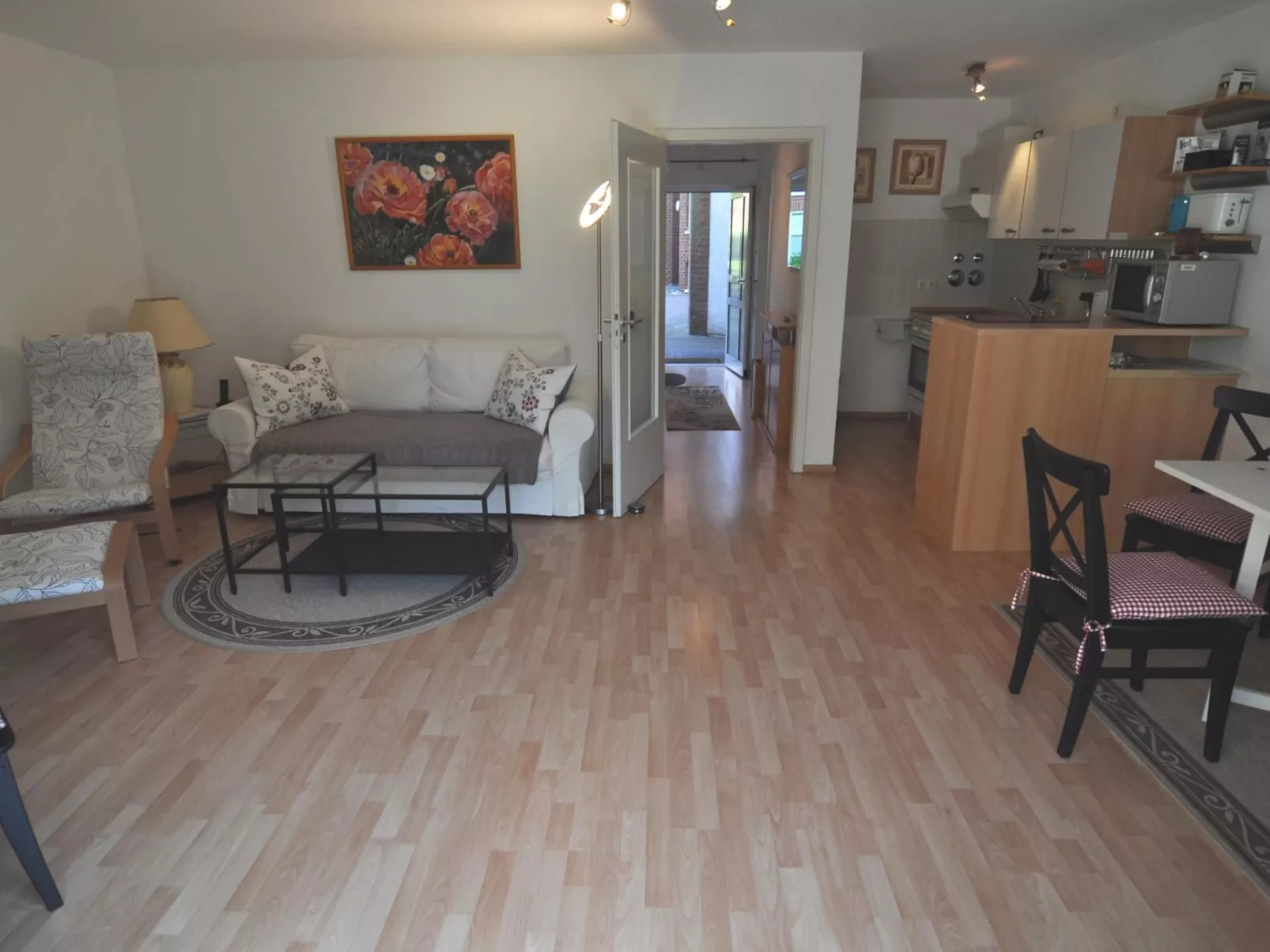 Entspannen auf der Südterrasse-Binnen