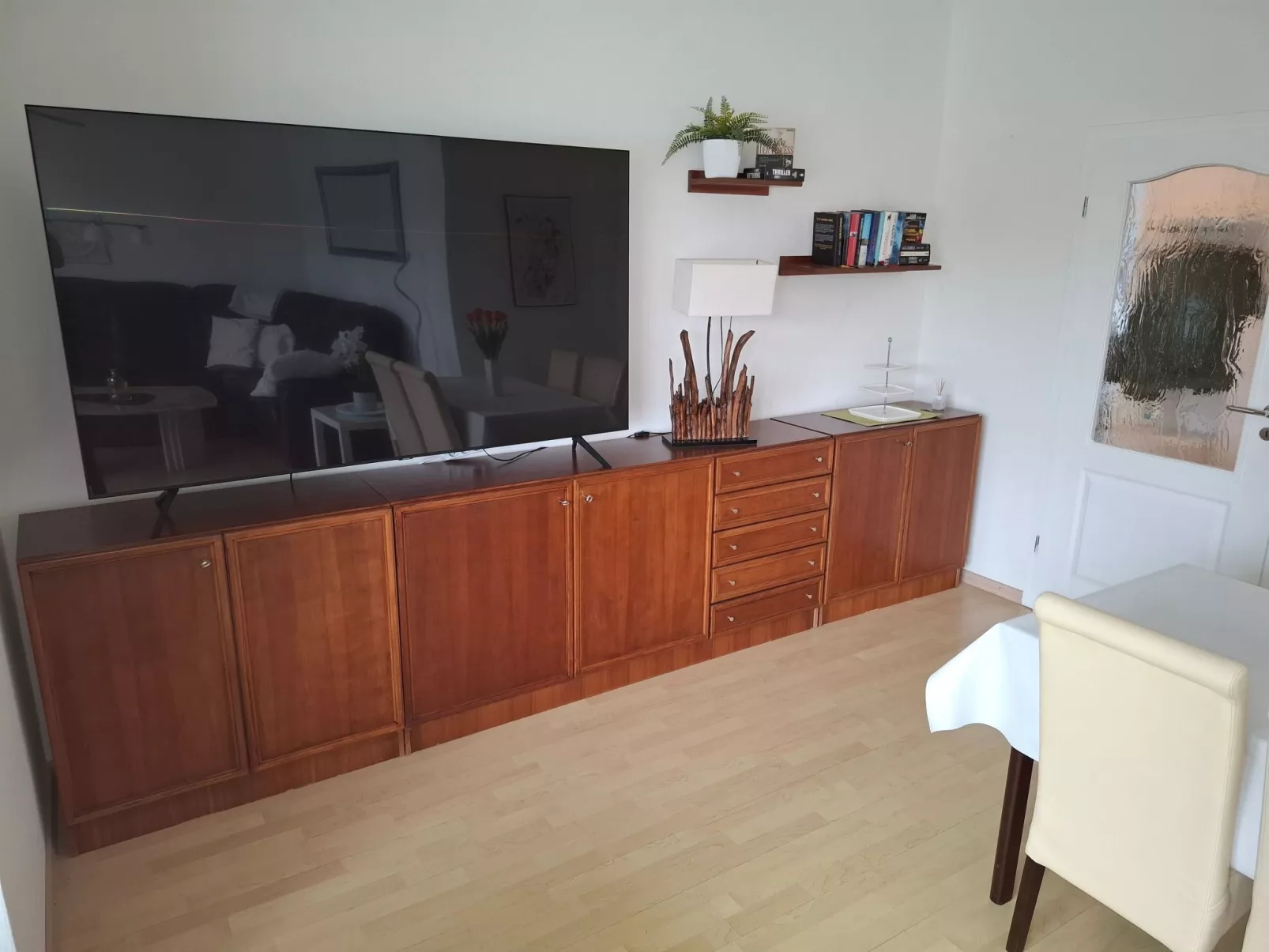 Private Ferienwohnung in Nordenham, großer Balkon