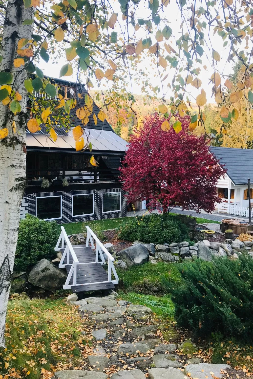 Exklusives Ferienhaus mit Schwimmbad direkt am Wasser-Buiten