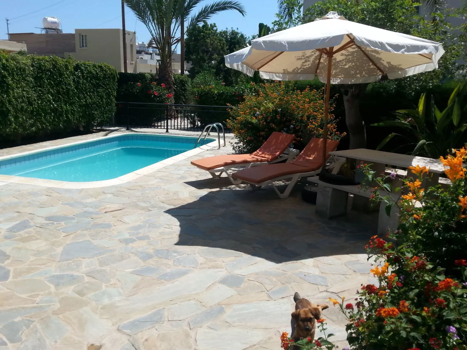 Für fünf Personen mit Balkon-Buiten