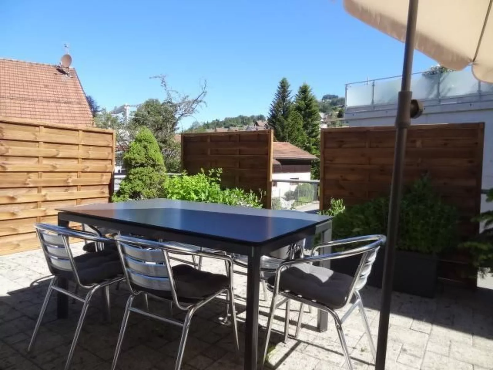 Zwingli's Ferienwohnung-Buiten