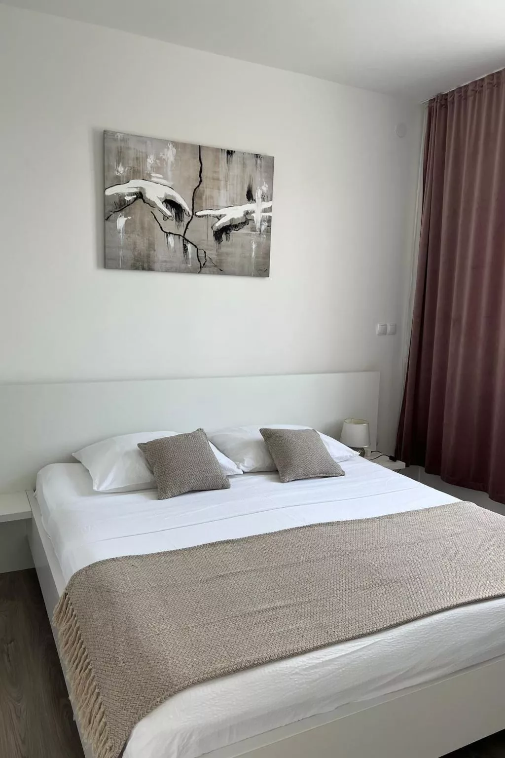 In Jadranovo mit Schönem Balkon-Binnen