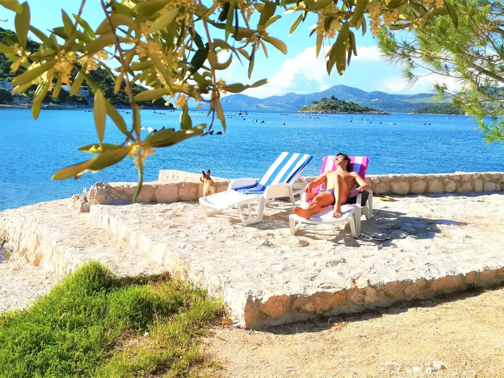 Anwesen mit Blick auf das Wasser-Buiten