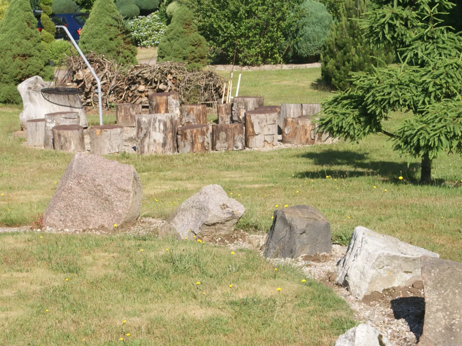 Meer, Landschaft, Stille - Ferienhäuser in den Gärten von Magra-Buiten