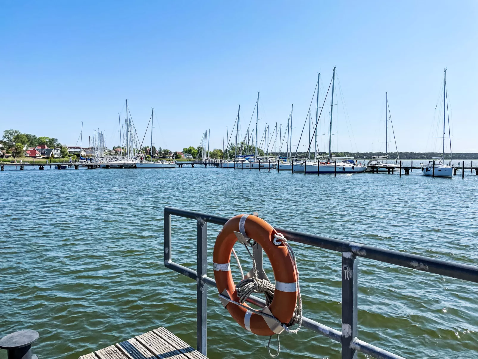 Komfortables Ferienhaus in Breege mit Sauna-Omgeving