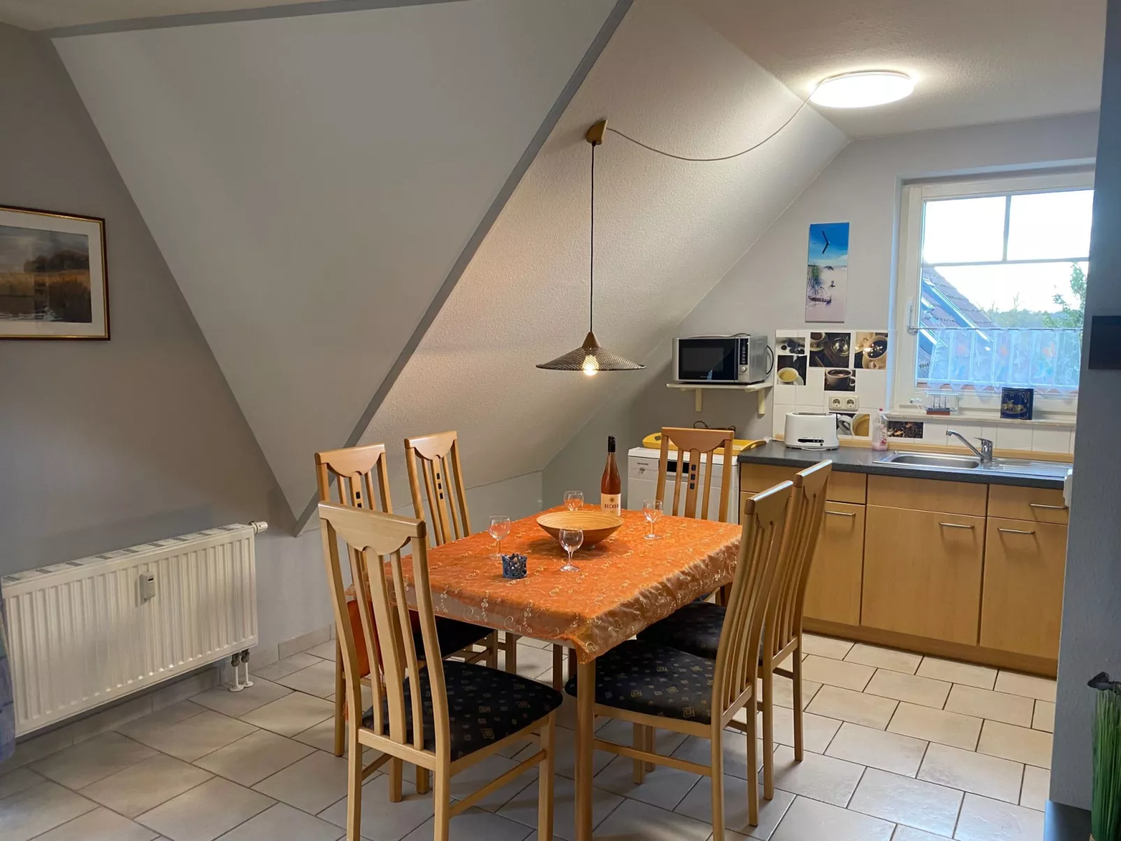 Moderne Wohnung in Karlshagen mit Grill und Garten - Binnen