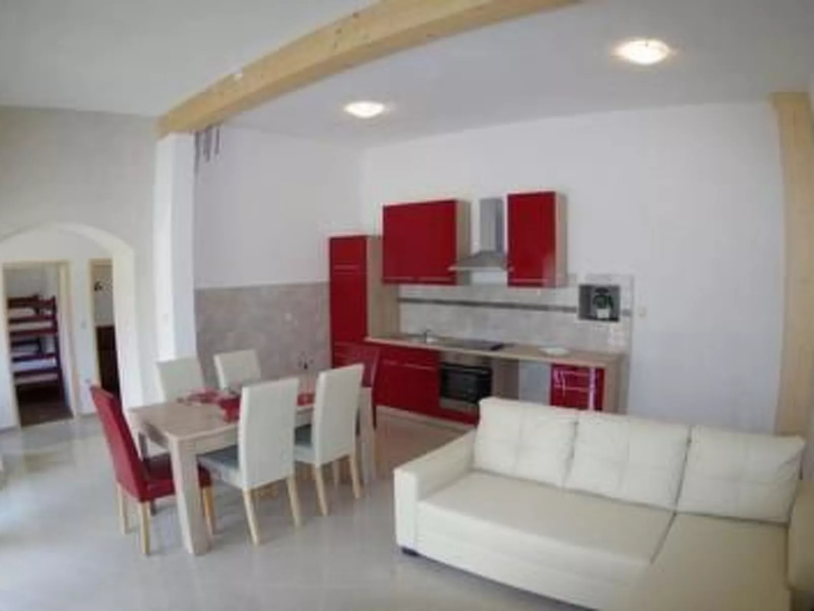 In malerischem istrischem Dorf-Binnen