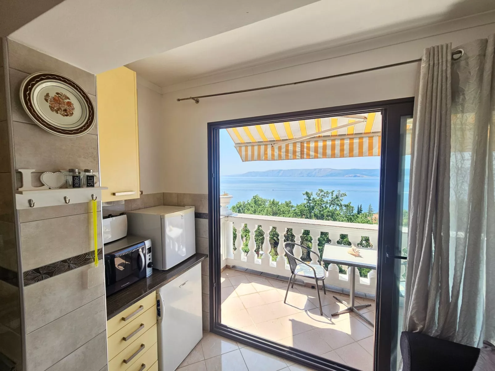 Wohnung für 2 Pers. mit Balkon-Binnen