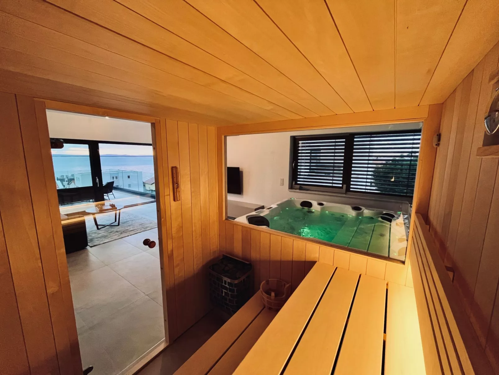 Oase mit Meerblick - Zadar Villa & Spa-Binnen